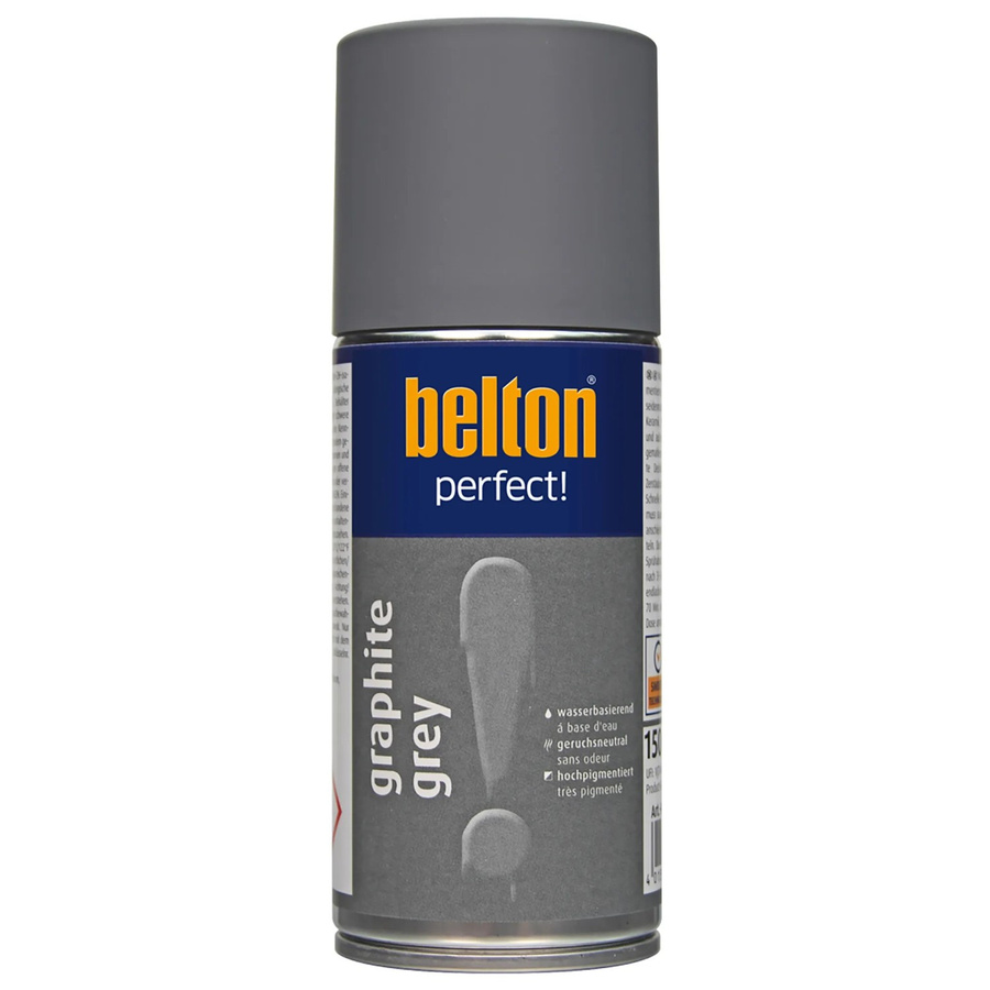 belton Buntlack Perfect Graphite Grey Seidenmatt 150 ml - Bild 2