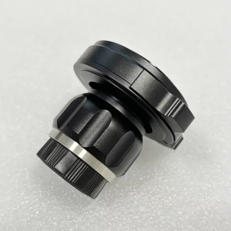 anceeye Optischer Koppler Adapter für endoskopische Bajonett-Schnittstellen F14mm und F22mm mit einstellbarem Zoom in Schwarz - Bild 1