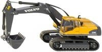 SIKU Modellfahrzeug Volvo EC 290 Hydraulikbagger in Gelb/Schwarz im Maßstab 1:50 aus Metall und gummiertem Material - Bild 1