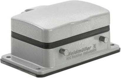 Weidmüller HDC 32A ADBO 1666440000 Anbaugehäuse aus Edelstahl in Grau - Bild 1