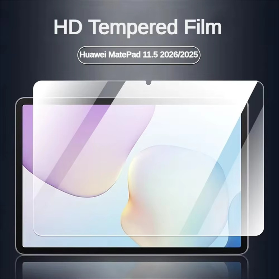 HD-Displayschutzfolie aus gehärtetem Glas für Huawei MatePad 11,5 (2025/2026) TXZ-W10 & TXZ-W09, 11,5 Zoll, transparent - Bild 4