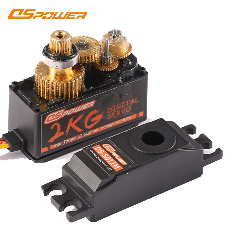DSPOWER Digitales Servo, Metall/Kunststoff, Schwarz, Zubehör - Bild 4