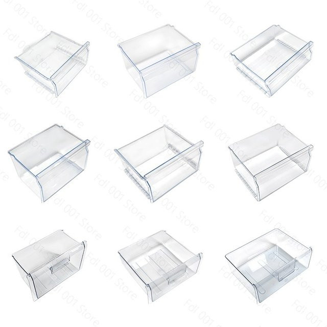 Hisense Rongsheng Ersatz-Kühlschrank Schublade für Zwei- und Dreitür-Kühlschränke, transparente Aufbewahrungsbox für Kühl- und Gefrierfach - Bild 1