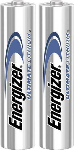 Energizer Ultimate Lithium AAA Batterie 1250 mAh 1,5V Silber 2er Pack - Bild 1