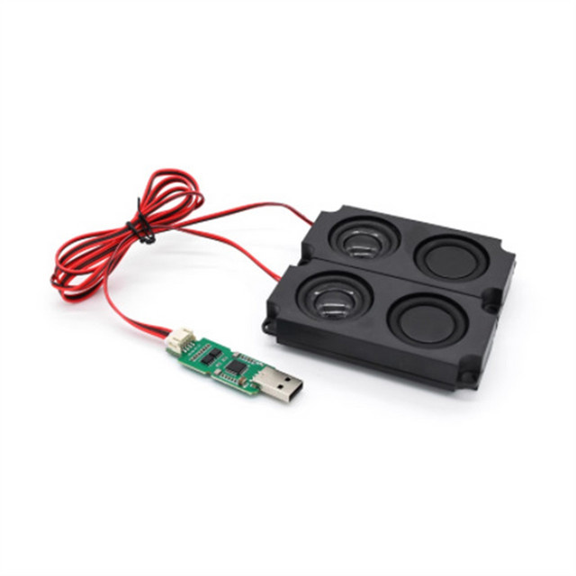 ABNR USB-zu-Audio-Modul mit Lautsprecher für Raspberry Pi und Jetson Nano, Plug-and-Play zur Wiedergabe und Aufnahme - Bild 1