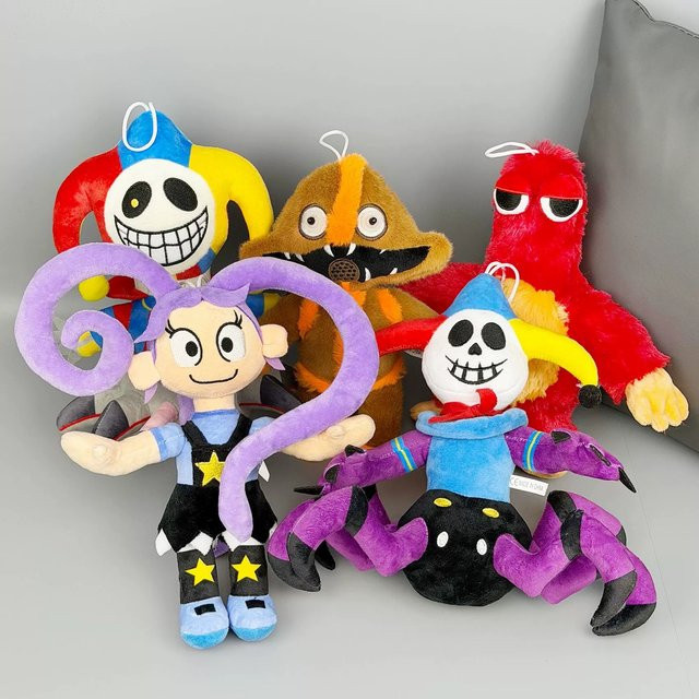Bandai Prototyp Giblet Chum Chompkins Horror-Spiel, 5-teiliges Set, Plüschtiere - Bild 1