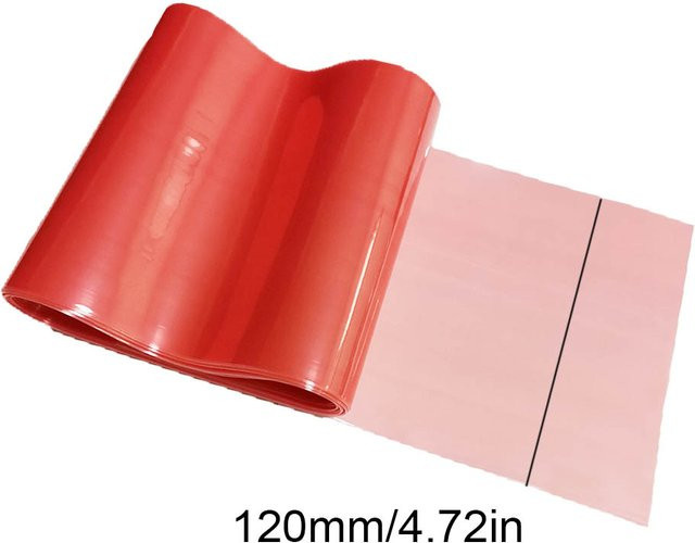 SAFEBET Kunststoffhülsen für Wurstfüllung, transparent und rot, Durchmesser: 12,0 cm - Bild 1