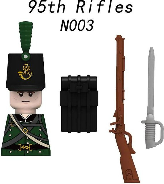 Mittelalterliche Napoleonic War Soldaten Figuren, Britische Französische Füsiliere, ab 14 Jahren - Bild 1