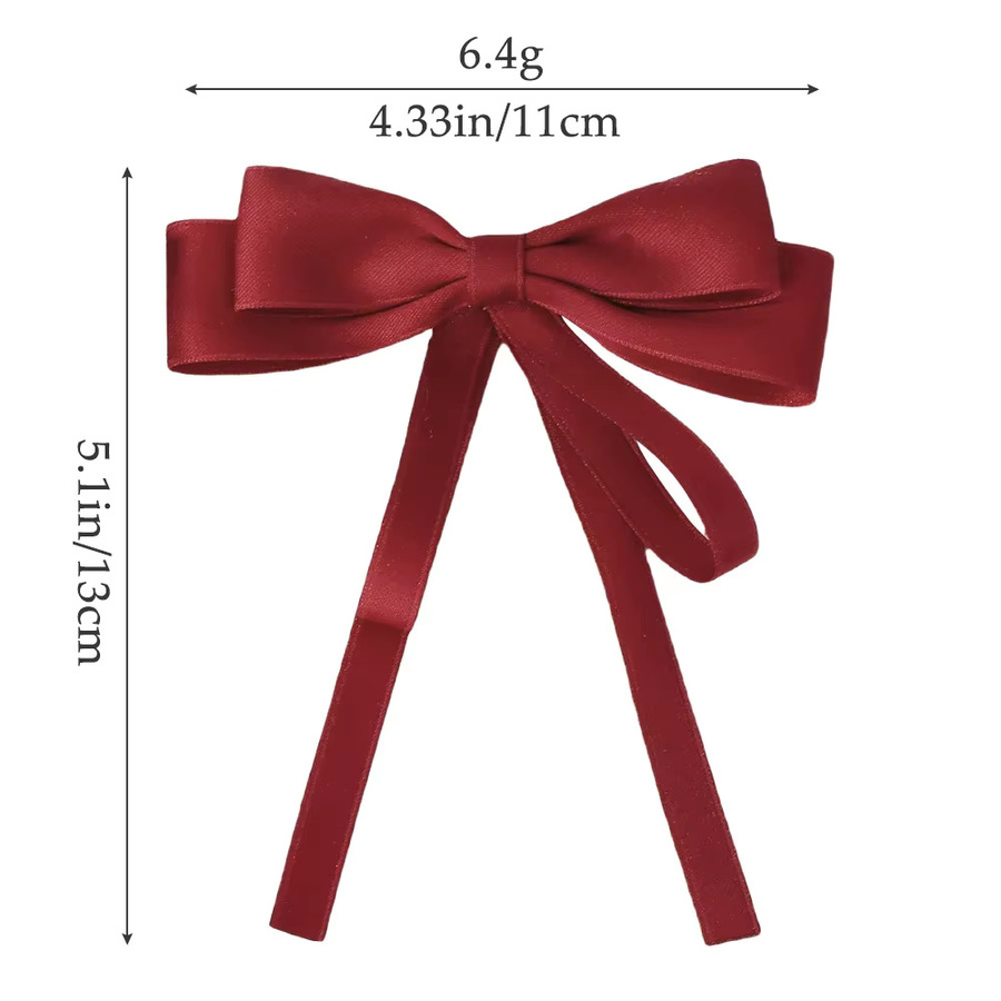 BABY BOWS Haarspange, doppellagige Band-Bowknot, Kinder - Bild 3