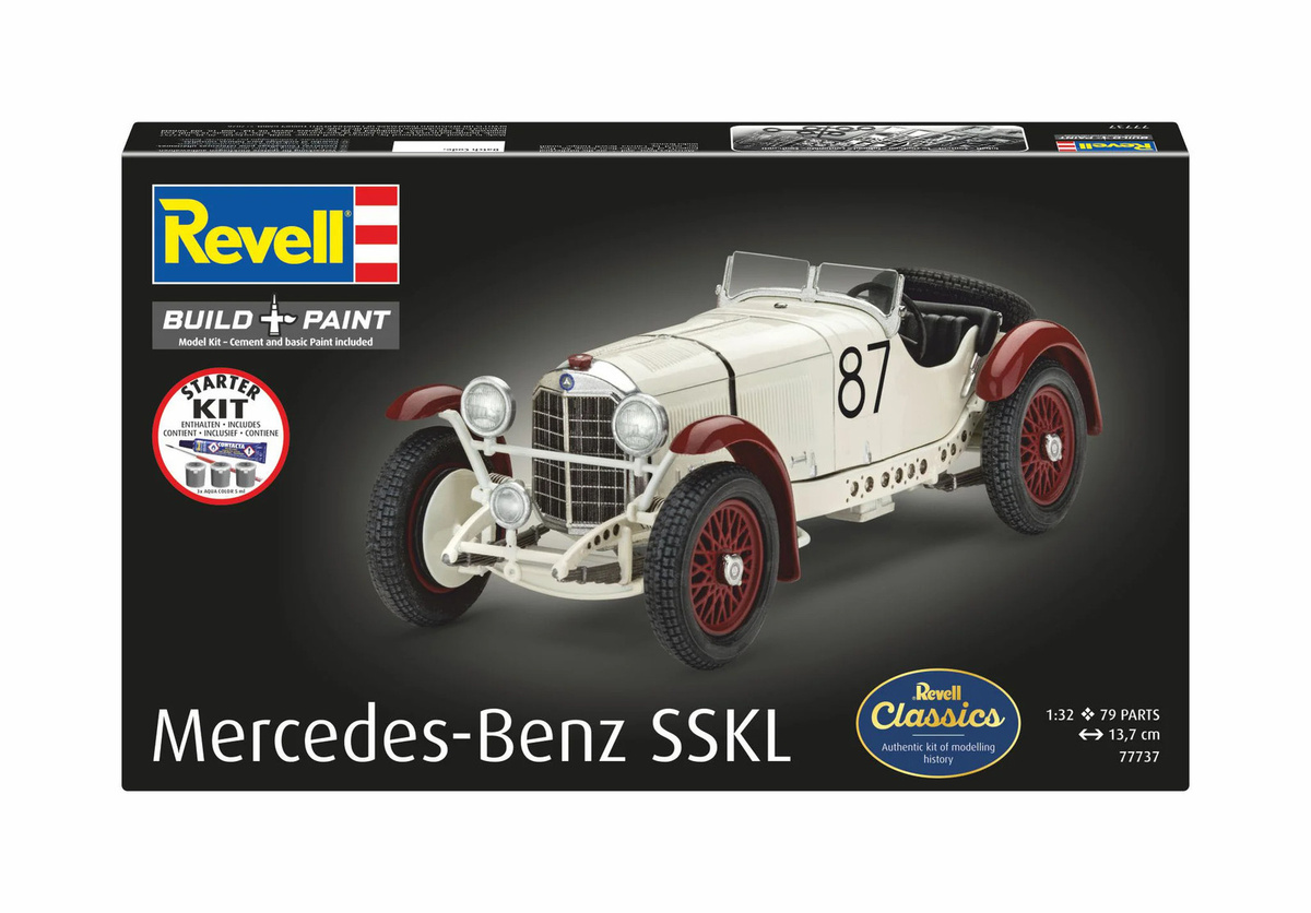 Revell Mercedes-Benz SSKL Starter Kit, Fahrzeug, 1:32, ab 12 Jahre - Bild 3