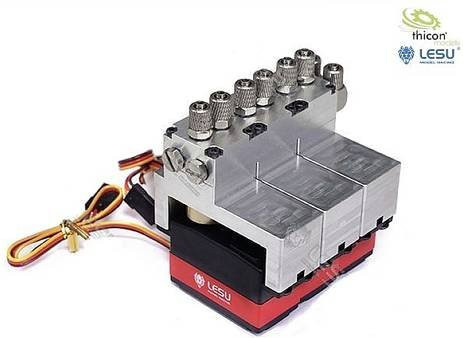 Thicon Models 56042 Alu 3-fach Hydraulik-Ventil - Bild 1