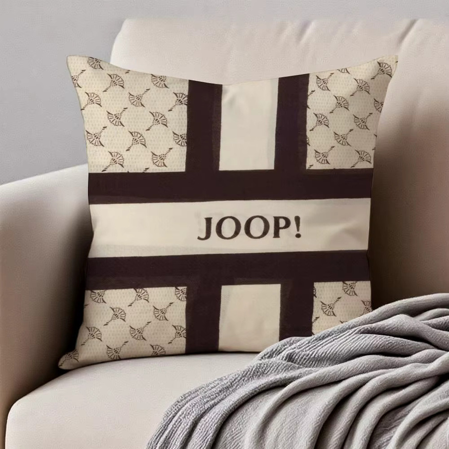 JOOP! Kissenbezug aus Plüsch in Weiß mit unsichtbarem Reißverschluss, allergikerfreundlich, B/T/H: 30 x 30 x 30 cm - Bild 2