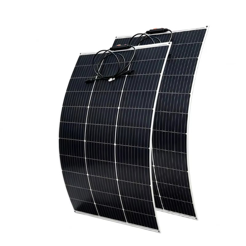JINGYANGPV Flexibles Monokristallines Solarpanel 125W mit PET-wasserdichter Oberfläche, 18V Ausgang, Farbe: Schwarz, Solarladegerät für 12V Wohnmobile, Caravans, Reisemobile, Boote und Yachten - Bild 8