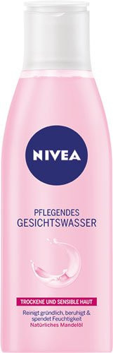 Nivea Gesichtswasser, Panthenol, 200 ml, trockene und sensible Haut - Bild 1