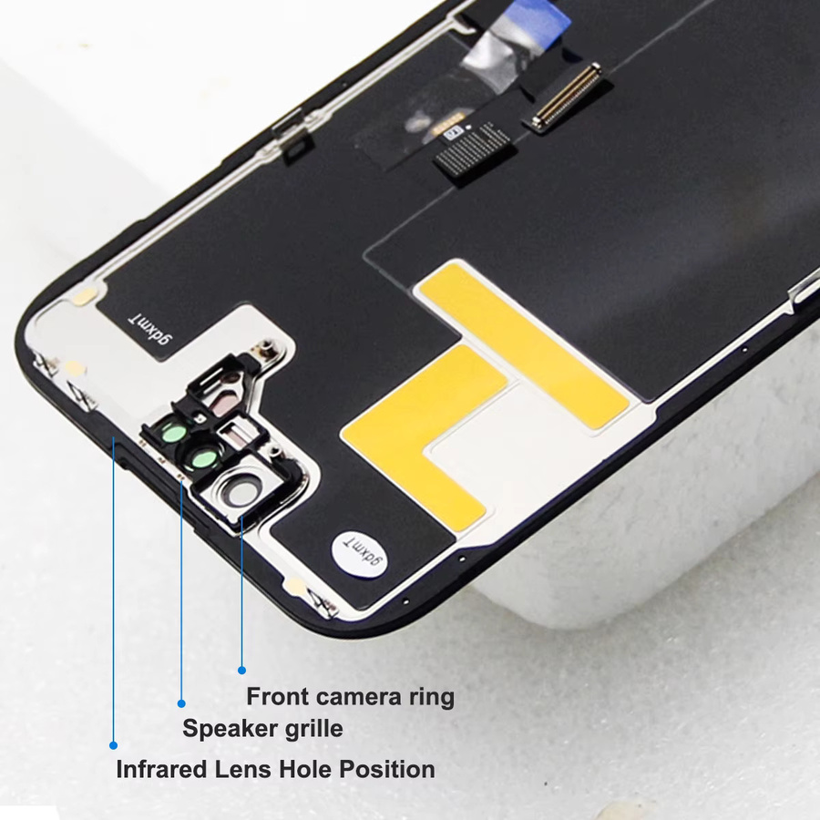 JK OLED LCD Display Touchscreen Digitizer Baugruppe Ersatzteil für iPhone 14 Pro Max in Schwarz - Bild 4