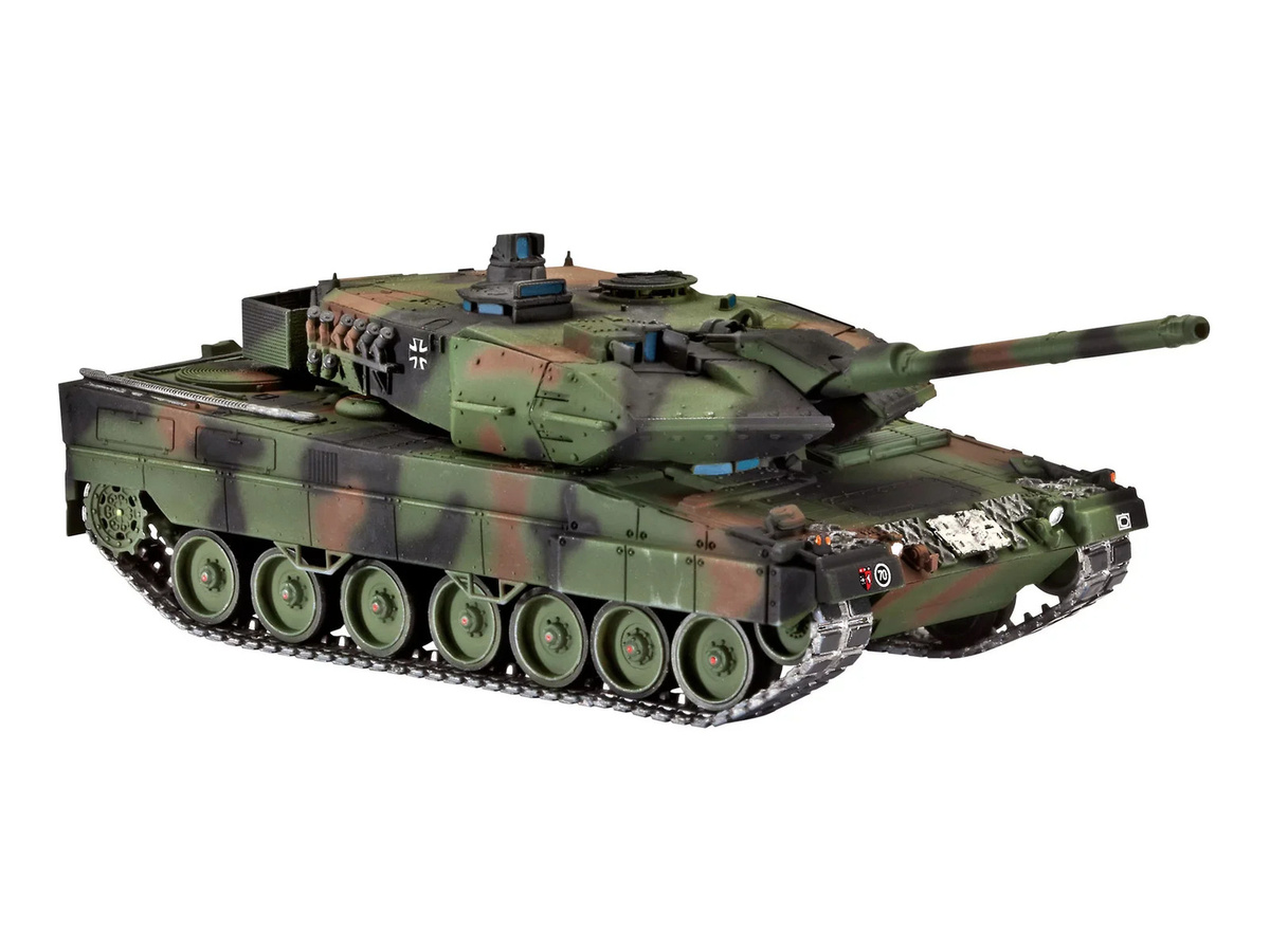 Revell Modellbausatz Leopard 2A6-A6M Kampfpanzer 1:72 Grau - Bild 3