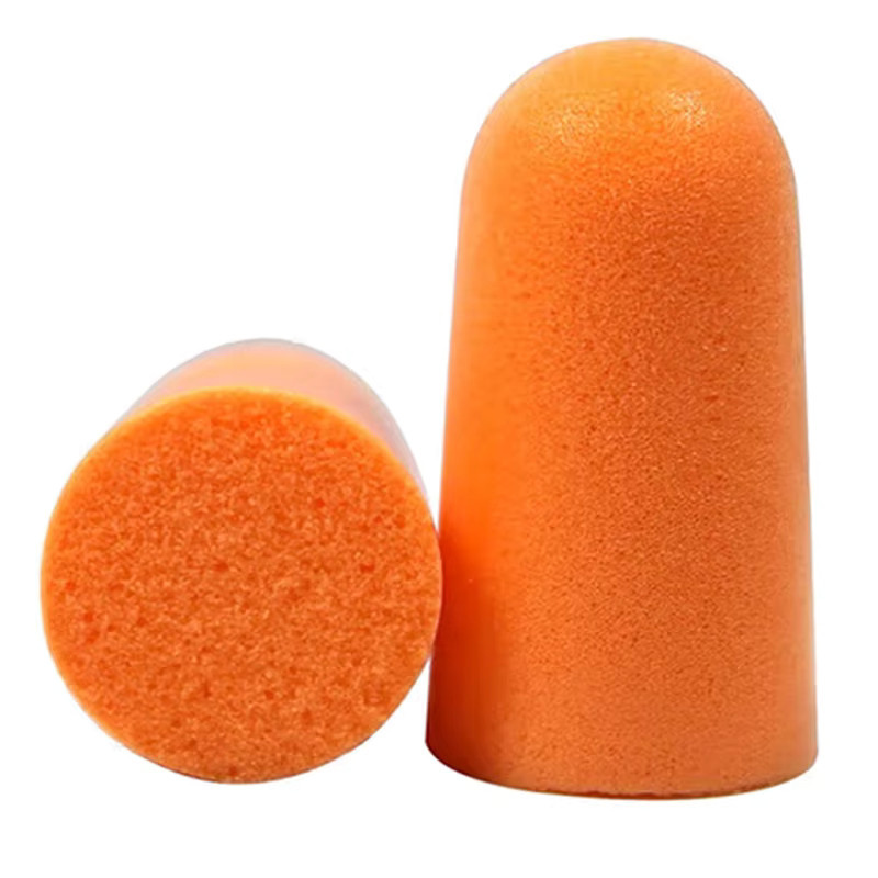 Ohrstöpsel mit Geräuschunterdrückung aus PU-Schaum in Orange für Schlaf und Industrie - Bild 3