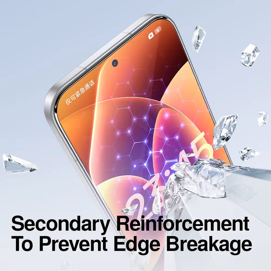 SmartDevil randlose gehärtete Glasfolie für Xiaomi 17 Pro Max und Mi 17, transparent, HD Displayschutz mit Anti-Fingerabdruck-Beschichtung und Installationswerkzeug - Bild 2