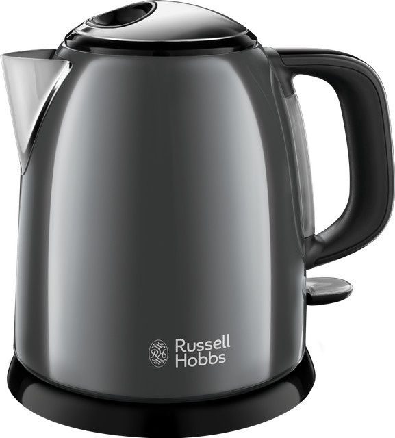 Russell Hobbs Colours Plus+ Wasserkocher in Storm Grey mit 2,4 l Fassungsvermögen und Kalkfilter - Bild 1