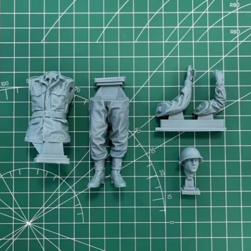 JIJIE US M8 Panzerfahrzeug-Crew, Modellbausatz, Maßstab 1:16 - Bild 3