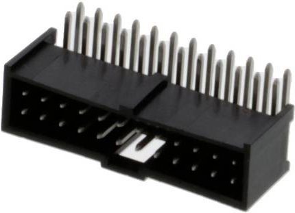 Molex Einbau-Stiftleiste Standard in Schwarz - Bild 1