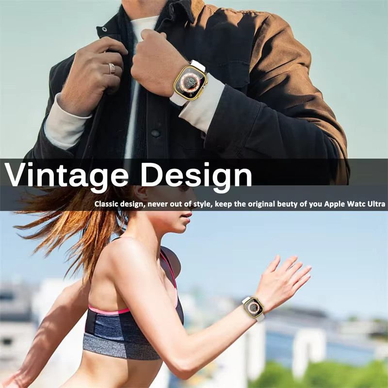 TPU-Abdeckung für Apple Watch Ultra 2, Bumper-Displayschutzfolie, Unisex - Bild 3