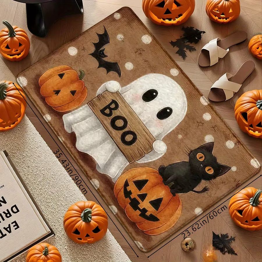 VIKAMA Halloween Fußmatte für gruselige Dekoration in Veranda, Küche oder Badezimmer - Bild 4