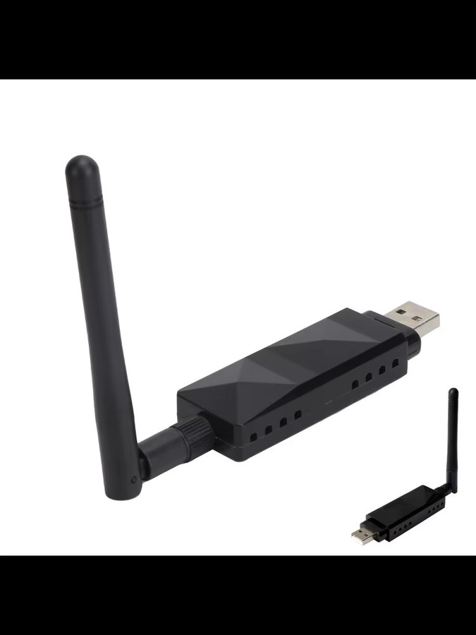 Wireless NetCard AR9271 USB-WLAN-Adapter mit abnehmbarer 2dBi-Antenne in Schwarz für TV und Computer - Bild 5