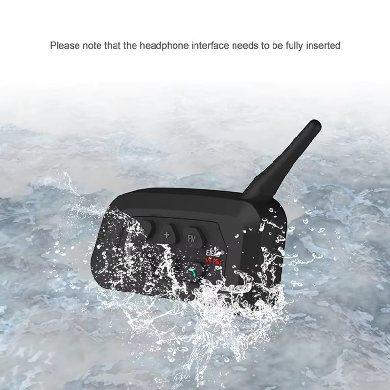 3er Set EJEAS V4C Plus Bluetooth In-Ear Kopfhörer mit Vollduplex-Funktion in Schwarz - Bild 3