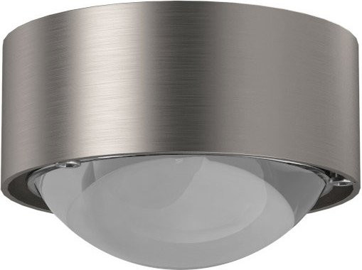 Top Light Puk Mini One LED Deckenleuchte in Nickel matt mit mattem Glas - Bild 1