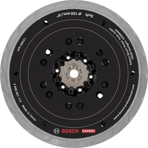 Bosch EXPERT Multihole Schleifteller weich Schwarz Durchmesser: 150 mm - Bild 1