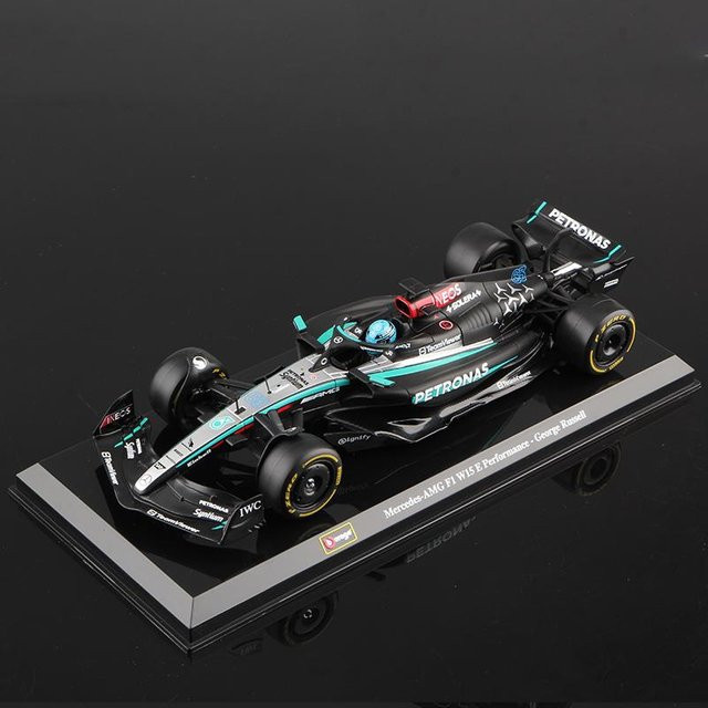 Bburago Mercedes-AMG F1 Team W15 2024, Modellauto, 1:24, ab 14 Jahre - Bild 1