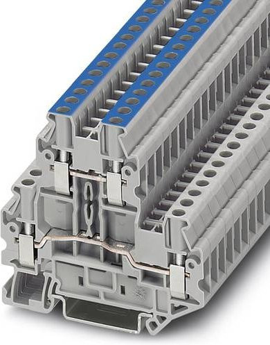 Phoenix Contact Durchgangsreihenklemme UTTB 2,5-L/N in Grau und Blau - Bild 1