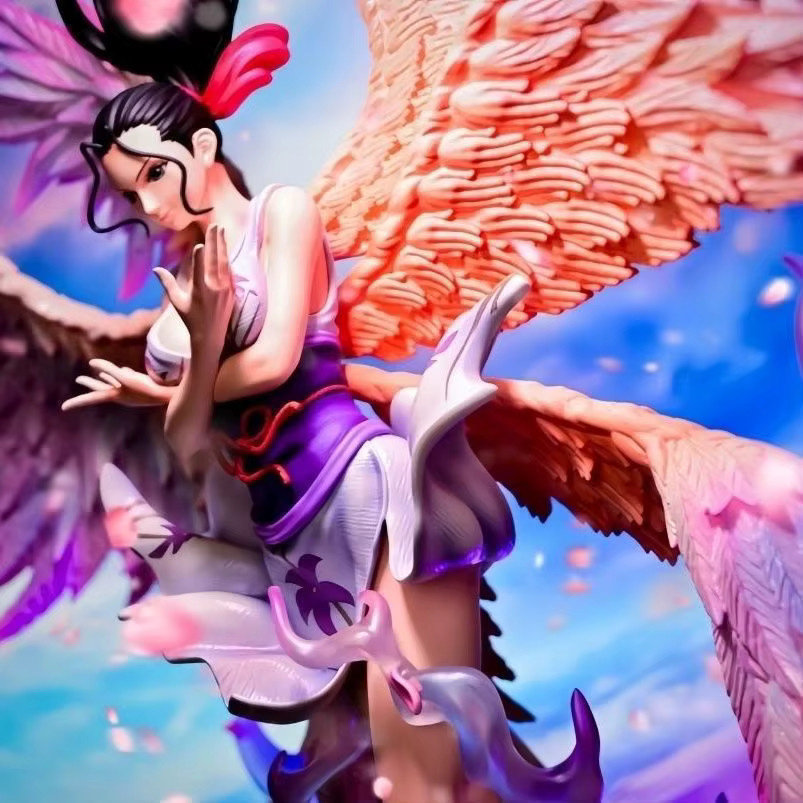 JT Toys Anime-Figur Nico Robin 6 Flügel 2 Köpfe Version, PVC-Statue Modell in Multicolor, Höhe: 34 cm - Bild 4