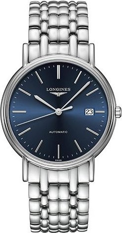 Longines Armbanduhr Automatik, Edelstahl, 38,5 mm, Blau, Herren - Bild 1