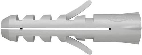 Fischer Spreizdübel S 10 DP aus Nylon für Beton, 100 Stück, Länge: 50 mm, Durchmesser: 10 mm - Bild 1
