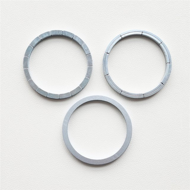 10er Set PhoFir Magnete für Handy-Autohalterung und MagSafe kabelloses Ladegerät, Farbe: Silber - Bild 1