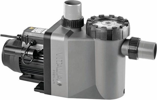 Speck Filterpumpe Vitalia Premium 7D in Grau mit 7 m³/h und 63 mm Anschluss - Bild 1