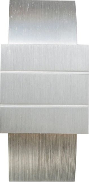 QAZQA Moderne Aluminium Wandleuchte Amy in Silber mit Lichteffekt und dimmbarer G9 Fassung - Bild 1