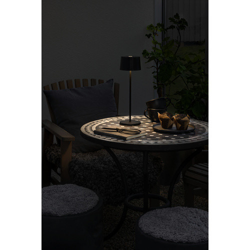 Konstsmide Positano USB-Tischleuchte LED Schwarz dimmbar Höhe: 35 cm - Bild 2