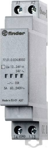 Finder Halbleiterrelais Serie 77 77.01.8.230.8051 in Grau mit 5 A und max. 240 V/AC - Bild 1