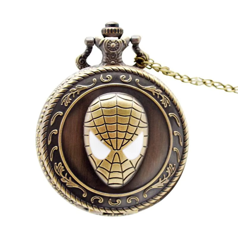 Beast Kingdom Taschenuhr, Messing, Gold, Quarz, Vintage - Bild 2