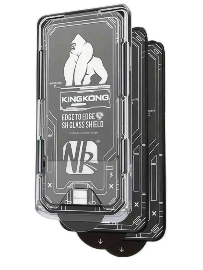 3er-Pack Laika Anti-Spy Sichtschutz Panzerglas für Xiaomi 17 Ultra Pro Max, gehärtetes Glas mit 9H Härte und staubfreier Anwendung - Bild 5
