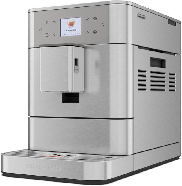 KitchenAid KF6 5KES8556ESX Kaffeevollautomat in Silber - Bild 1