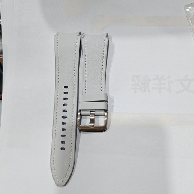 LICHIFIT Uhrenarmband Öko-Leder, Grau, Unisex - Bild 1