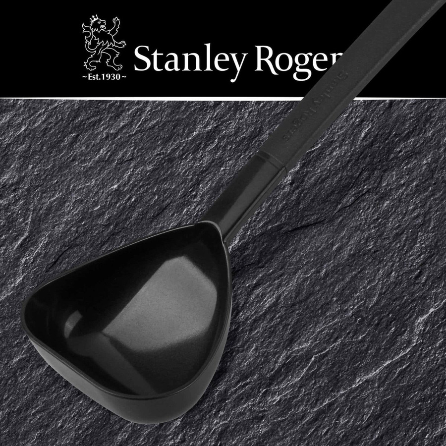 Stanley Rogers Schöpflöffel Black Lion in Schwarz, Länge: 30 cm - Bild 2