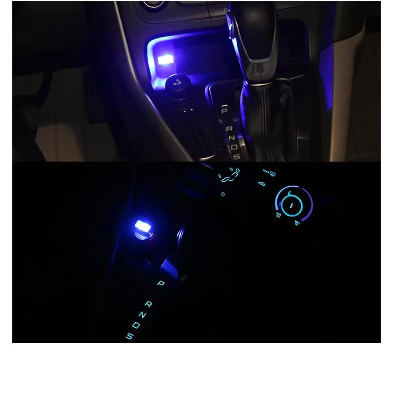 NATURIXY USB LED Ambientebeleuchtung als dekorative Notbeleuchtung in Rot, Blau oder Weiß - Bild 5
