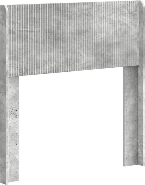 vidaXL Kopfteil aus MDF in Betongrau mit minimalistischem Design - Bild 1