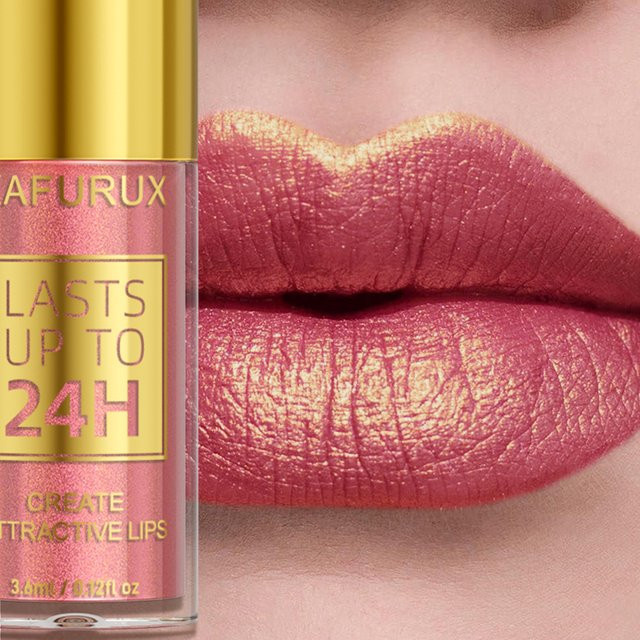 KAFURUX Lipgloss, 14 Farben, Glitzer Metallic, Damen - Bild 1