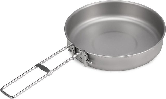 TOMTOP JMS Titan-Bratpfanne mit klappbarem Griff, grau, 750 ml - Bild 1